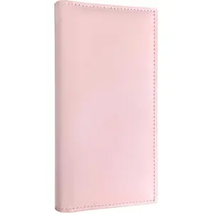 Checkbook Covers for Personal Checkbook Holder with Pen Holder Clear PVC Divider Premium Vegan Leather Checkbook Cover for Duplicate Checks