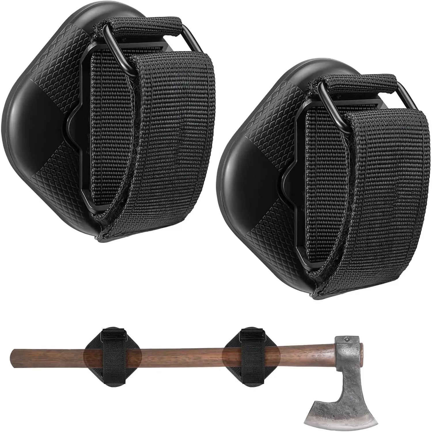 2 Pack Heavy Duty  Shovel Holder for  with Adjustable Strap, No-Drill   Mount Rack for Flag, Utility Tool, ,  Organizer for RV, Garage, , Cruise, ATV Storage