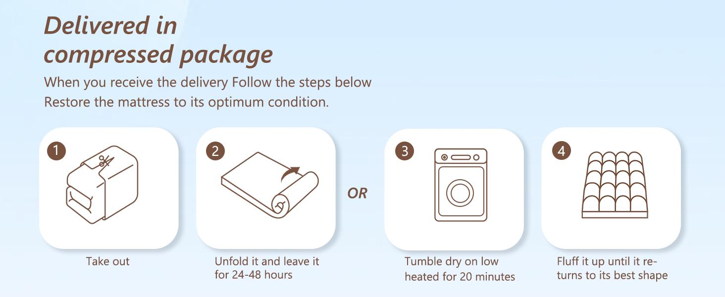 Mattress Topper King - Pillow Top Mattress Pad Thick Cover with Deep - Mattress Topper for Back Pain - Overfilled 3D Snow Down Alternative Plush Mattress Protector (King,White)