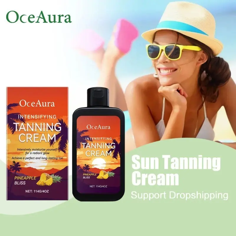 Body Tanning Cream In Solarium Accelerate Skin Bronzing Strengthen Melanin Promote Healthy Skin Tone Natural Moisturizing Self Tanning Lotion Moisturizers