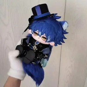 2026 new Stuffed Genshin Impact Flins Anime Games 20cm Cotton Doll Cute Dress Up Plush Toys for Adults and Children to Collect as Gifts