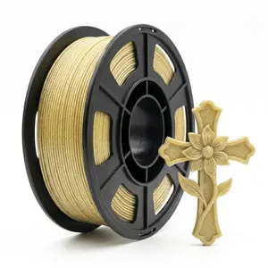 Glitter Gold Pla Filament 250g 1.75mm, Brilliant Sparkle Effect, Ideal for Decorative Items, 3D Printer Filament