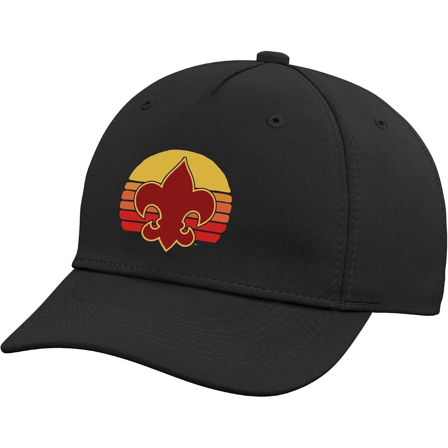 Scouts Fleur-De-Lis Retro 80's Throwback Scouting America Adjustable Baseball Hat