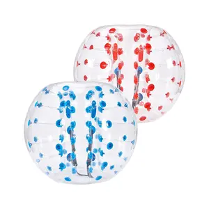 VEVOR Inflatable Bumper Balls 2-Pack, 4FT/1.2M Body Sumo Zorb Balls for Teen & Adult, 0.8mm Thick PVC Human Hamster Bubble Balls for Outdoor Team Gaming Play, Bumper Bopper Toys for Garden, Yard, Par