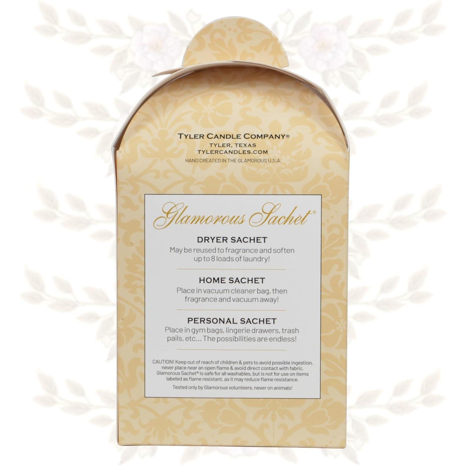 SUNDAY MIRTH Tyler Candle Diva Dryer Sachets, 8 Glamorous  Dryer Sachets, 2 Pack (4 per Pack) Bundle with  Stain Remover Pen, Home Laundry Softener Sheets, Scent for Clean Fabric Detergent Beads