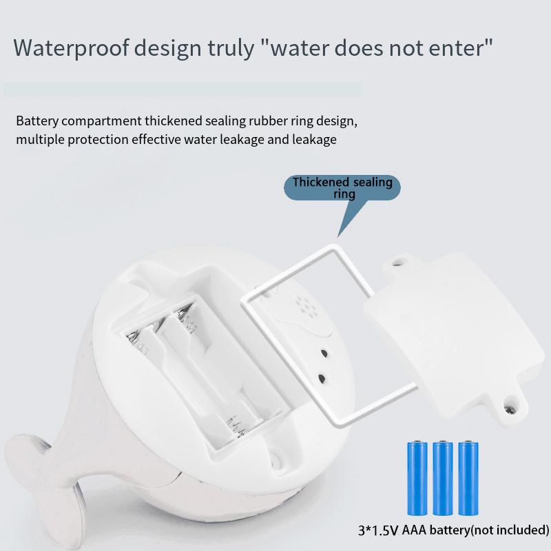 Electric Mini Whale Water Toy with Colorful Lights, Requires 3 AAA Batteries (Not Included), Unisex Bathing Shower Water Fun for Kids #GLOBAL PICKS Electric Mini Whale Water Toy with Colorful Lights, Requires 3 AAA Batteries (Not Included), Unisex Bathing Shower Water Fun for Kids #GLOBAL PICKS