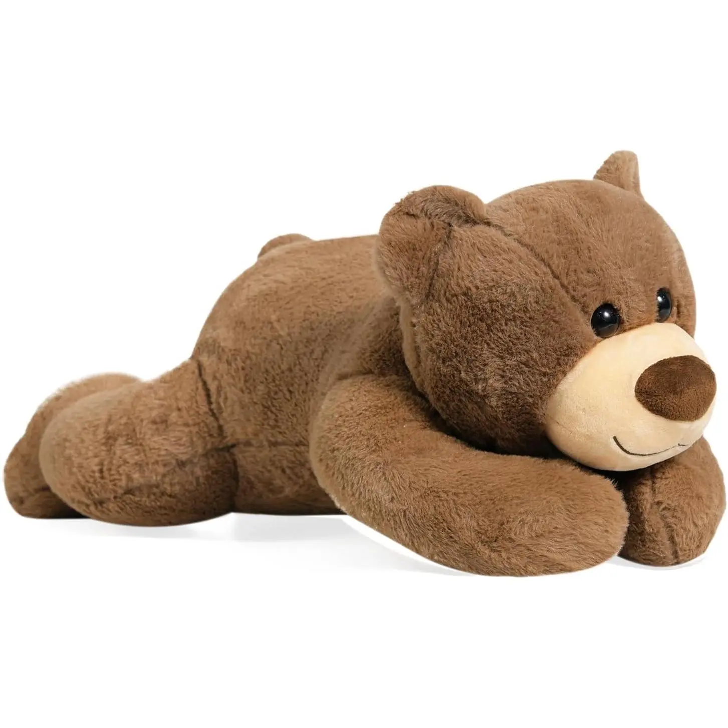 Weighted for Adults Brown Bear 3.5lbs 24" Weighted Plush for Kids Throw Pillow Hugging Toys