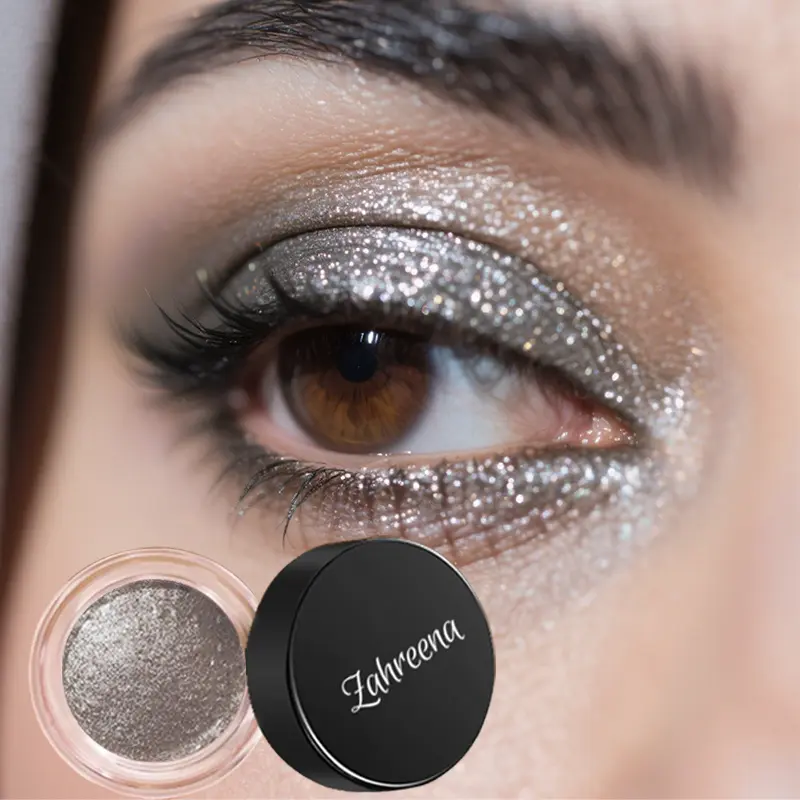 Galactic Dust Jelly Eyeshadow - Sparkling Silvery Gel Eyeshadow with Long-Lasting, Waterproof Finish, Perfect for All-Day Wear, Ideal Gift for Women, Non-Creasing, Silky Smooth Application, All-Day Velvet Wear, Everyday Eyeshadow.