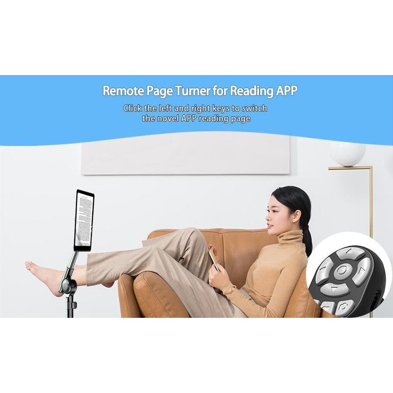 PLL Scrolling Ring with Finger Remote,Fingertip Wireless Bluetooth Remote Control,Scrolling Ring for iOS,Android