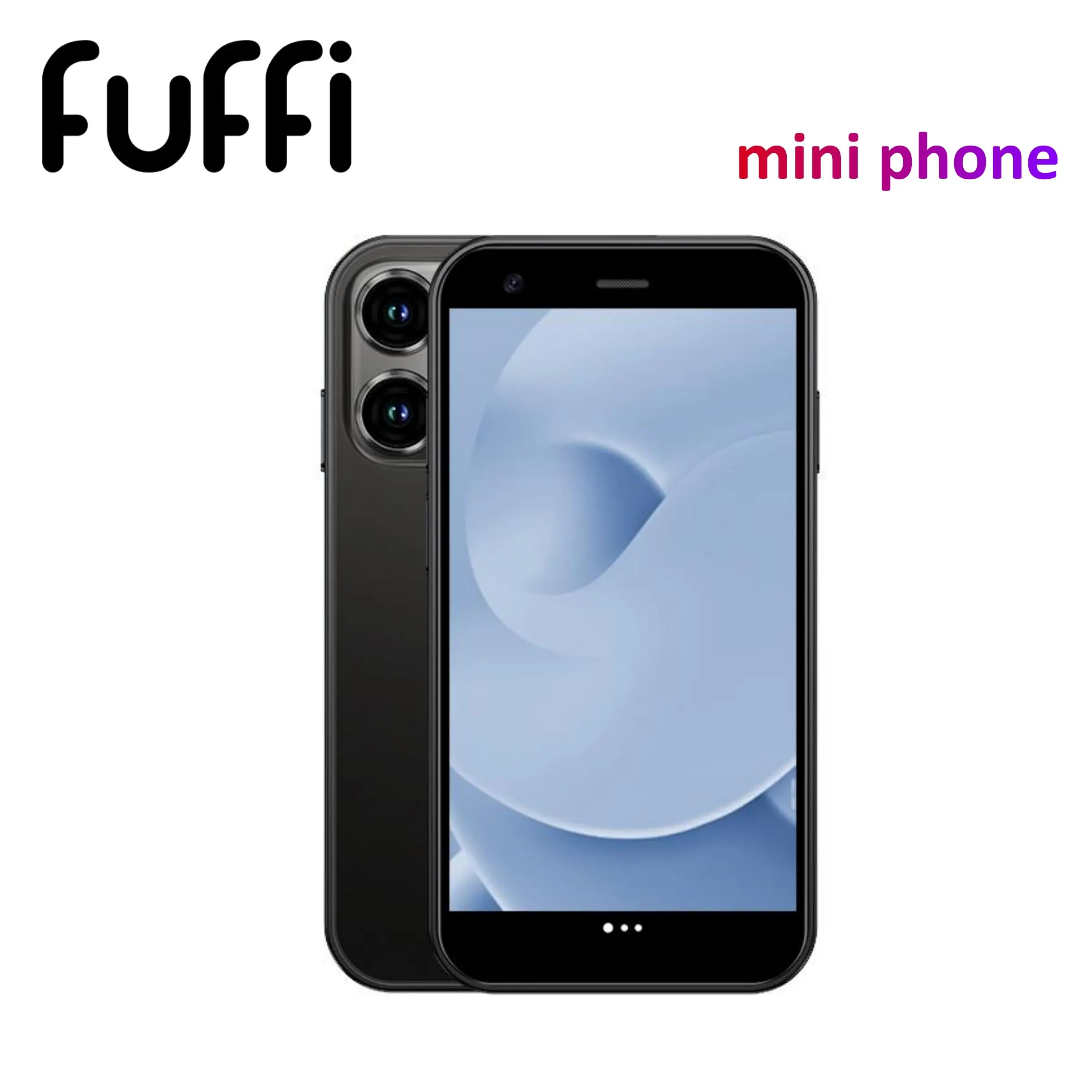 FUFFi-Mini Phone, 3.0 Inch Dual Sim 3G Android 8.1, 2GB RAM 16GB Storage, GPS Bluetooth-compatible WiFi, Portable Small Smartphone, Cellphone