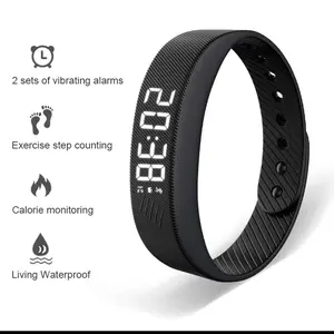 Smart Bracelet LED Digital Waterproof Smart Clock Smartband With running pedometer Monitor Smart Band Vibration Alarm Reminder  smart bracelet