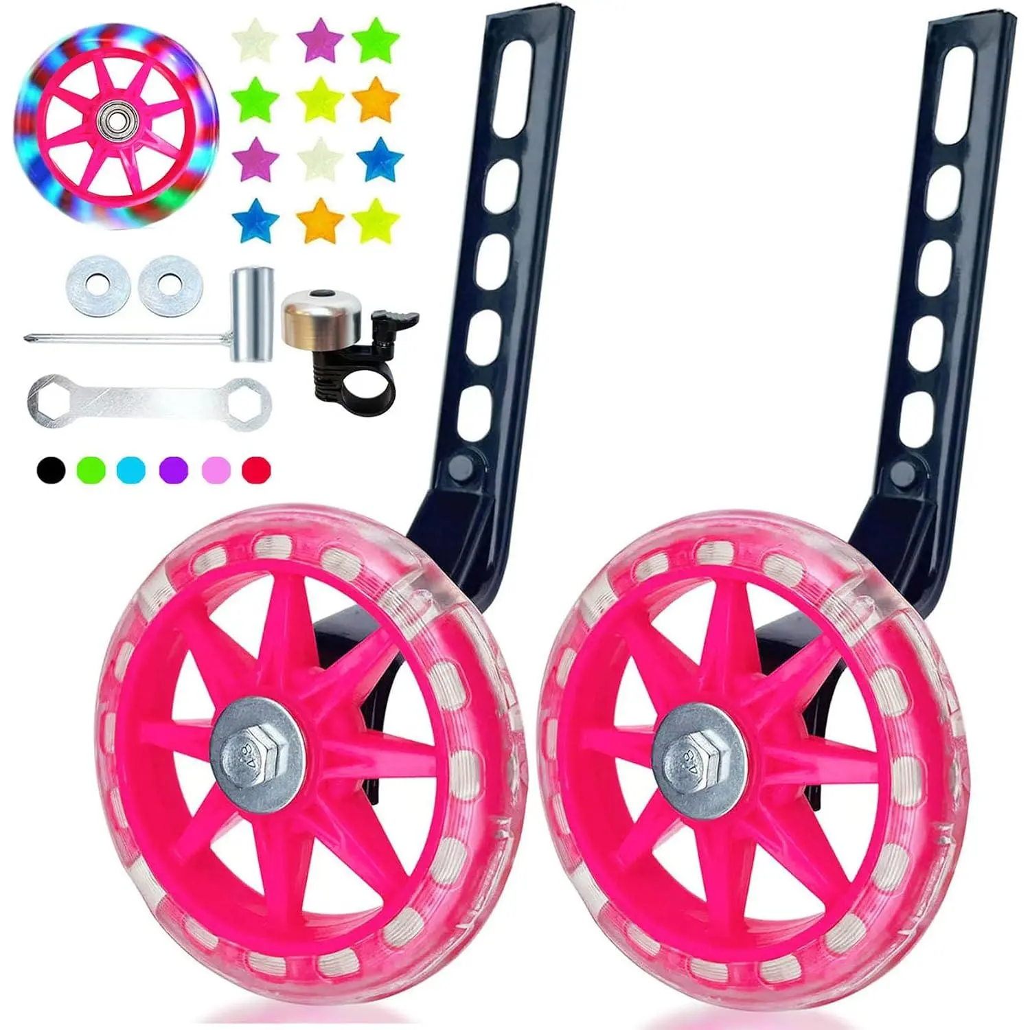 Training Wheels for Bicycle,Compatible for 12 14 16 18 20 inch Bikes