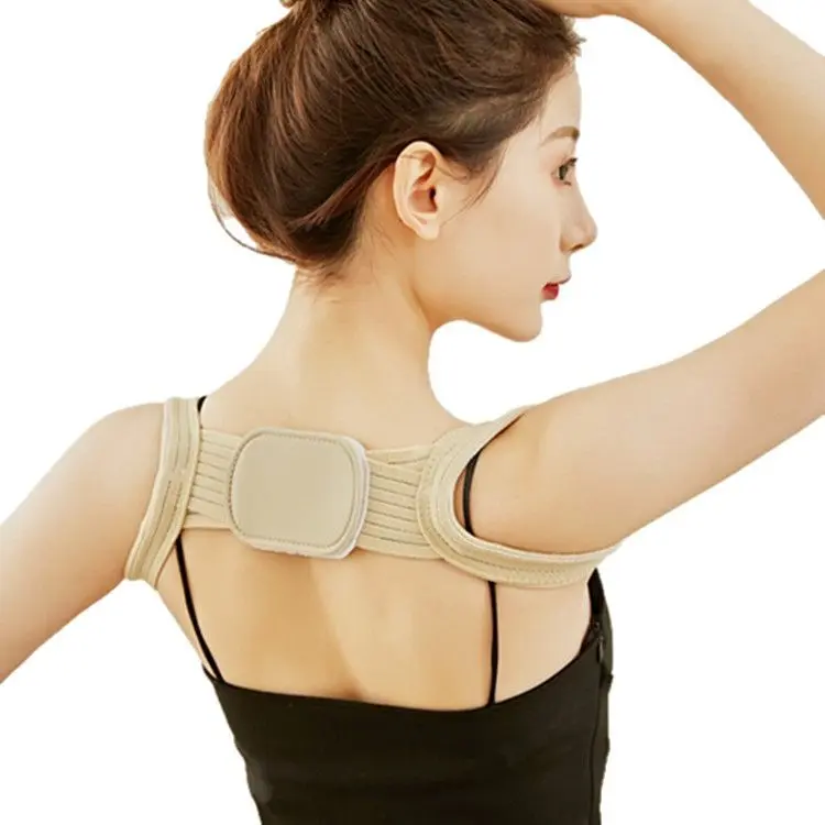 Anti-hunchback correction belt, back inner buckle, adjustable aligners, open shoulder straps, body beauty artifact, beautiful back posture belt