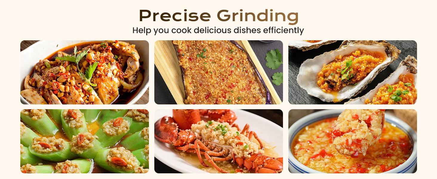 Upgraded Garlic Press Rocker, Manual Garlic Presser with Peeler, Wide Handle Garlic Chopper Grinder for Home Kitchen Gadgets Tools (1PC)