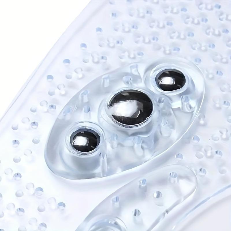 2pcs Magnetic Acupressure Foot Massager Insoles | Reflexology Acupoint, Comfortable PVC Material, Transverse Arch Support Design for Even Stress Distribution & Circulation Footwear Shoe