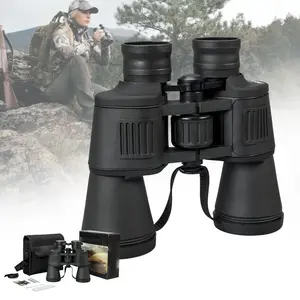 Portable 10x50 Camping Binoculars, Full Optical Multilayer Coating, Shockproof Body, Ideal for Hiking, Fishing, Wildlife Observation, Outdoor Exploration, Travel Binoculars