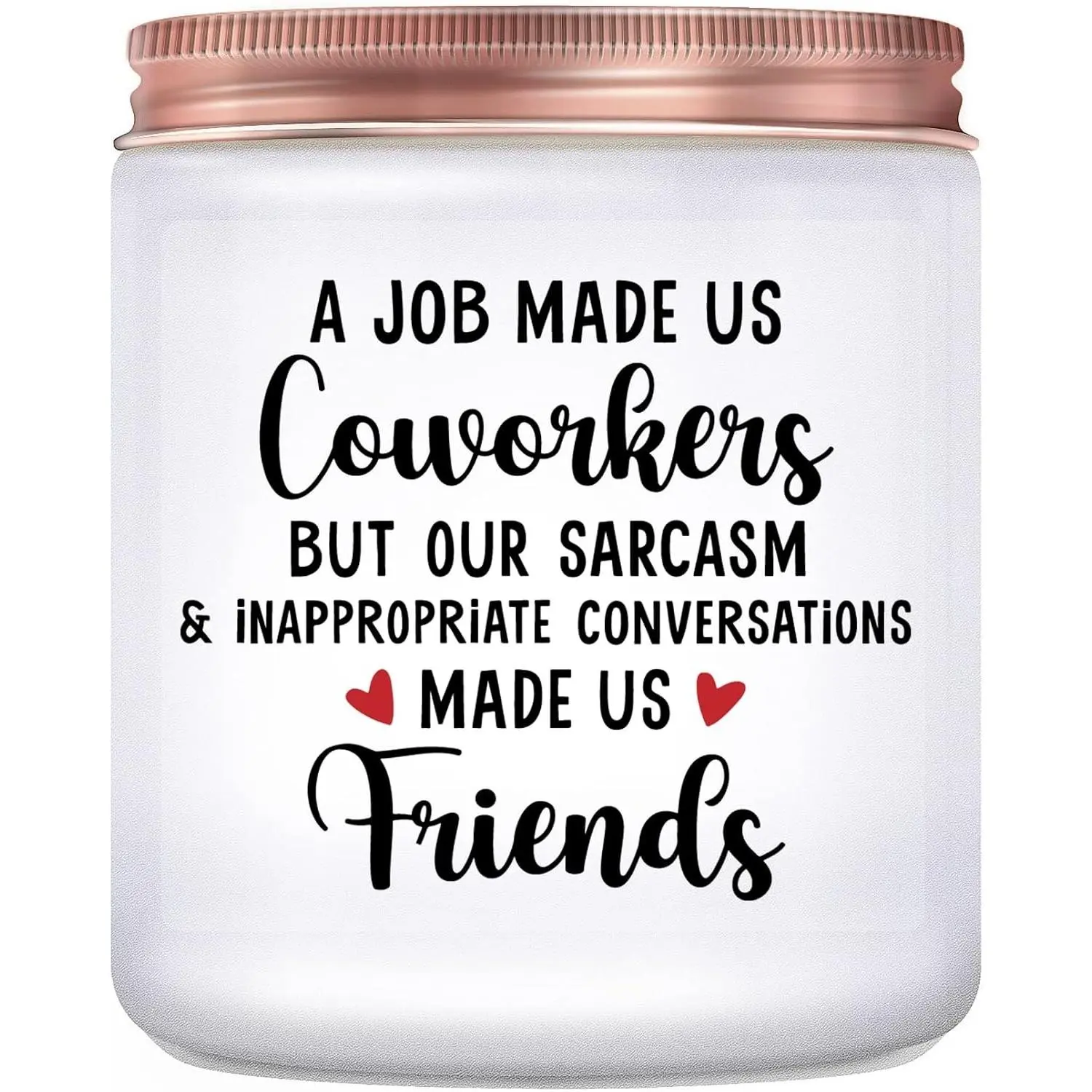 Funny Coworker Gifts for Women and Men - Coworker Leaving Gift for New Job, Going Away, Retirement, Farewell, White Elephant, Birthday Gift for Co-Worker Friends - Lavender Scented Soy Wax Candle, 7ozGift