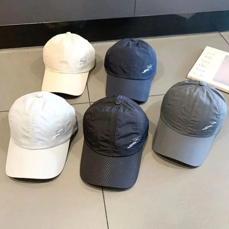 Unisex Baseball Cap – Breathable Lightweight UV Protection Sun Hat, Adjustable Snapback Fit, Casual Outdoor Sports & Daily Streetwear Headwear for Summer Sun Protection