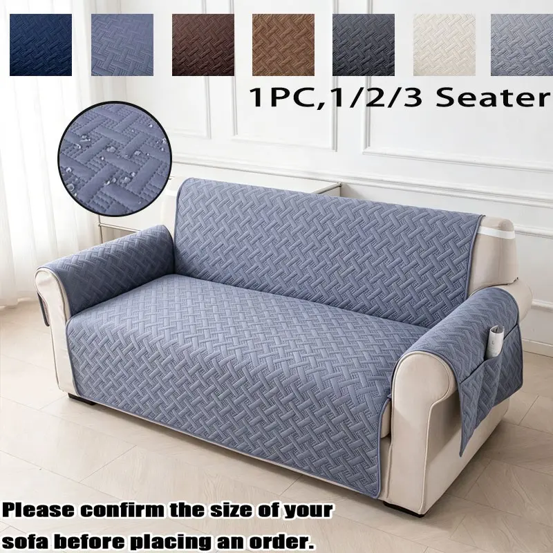 Modern Universal Elastic Sofa Cover, Side Pocket Storage, Non-Slip Straps, Pet-Resistant, Washable, Multiple Colors, Living Room Use, Slipcover For Sofa, Sofa Couch Covers