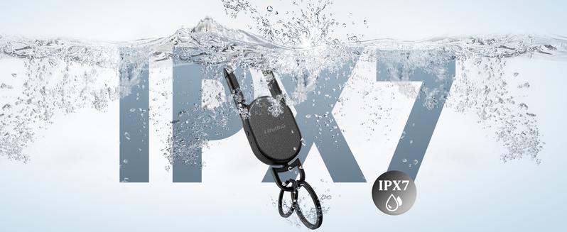 Keychain, Key Finder Built-in Anti-Loss Tracker, Heavy Duty Key Holder, Premium Stainless Steel Keychain Carabiner For Car Keys with GPS Global Locator Tracking Waterproof (Rose Gold)