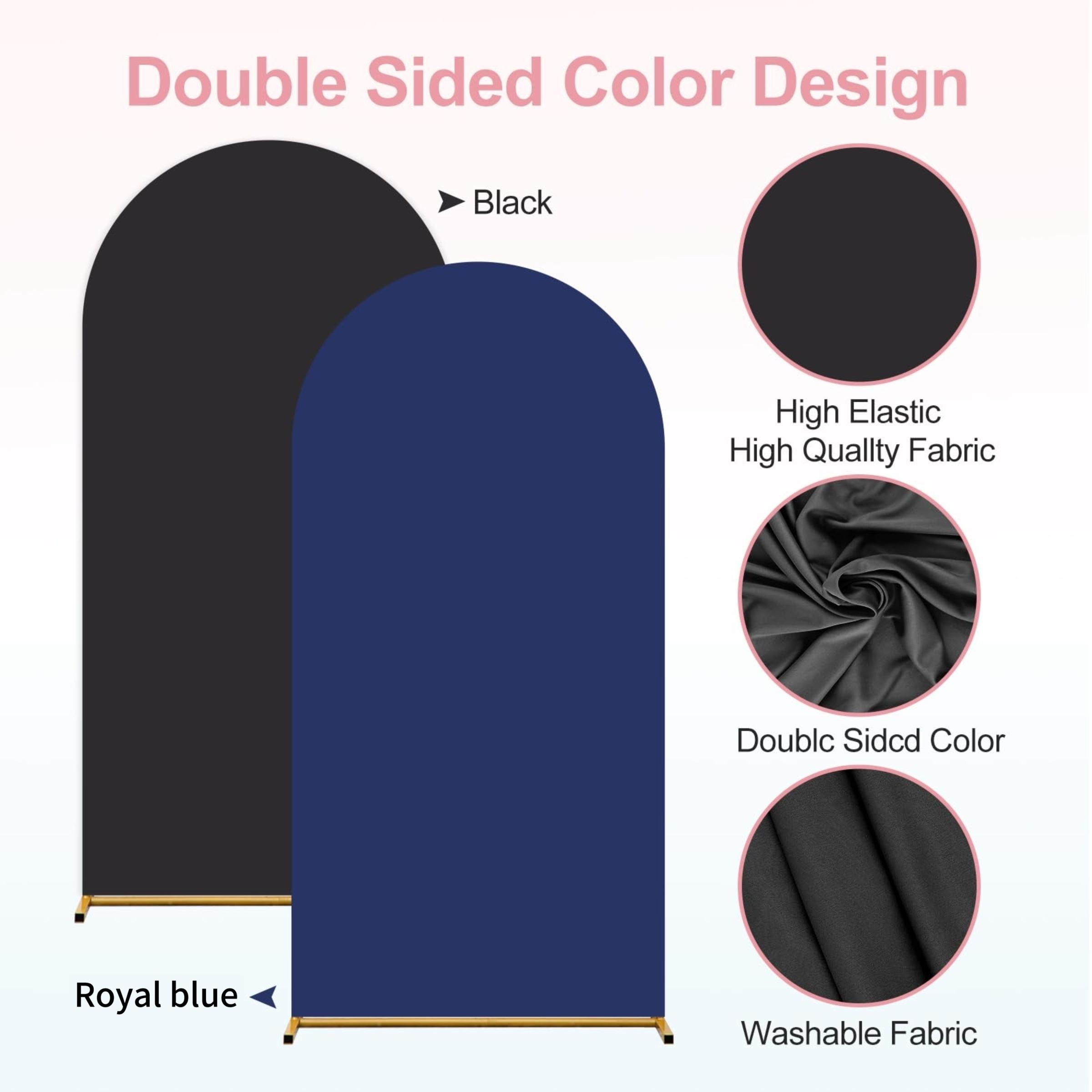 Arch Backdrop Cover, 1 Count Double Sided Arch Cover, Elastic Arch Backdrop Cover for Birthday Party Wedding Ceremony Party Decor, Wedding Arched Backdrop, Wedding Arch Covers, Decor for Weddings