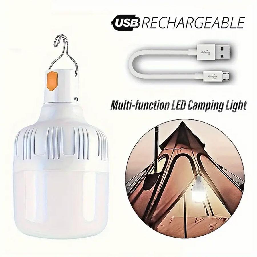 Led Charging Lamp Bulb, Outdoor Camping Light, Mobile Super Bright Emergency Light, Portable Led Light Bulb for Outdoor Camping, Lighting, Led Bulbs