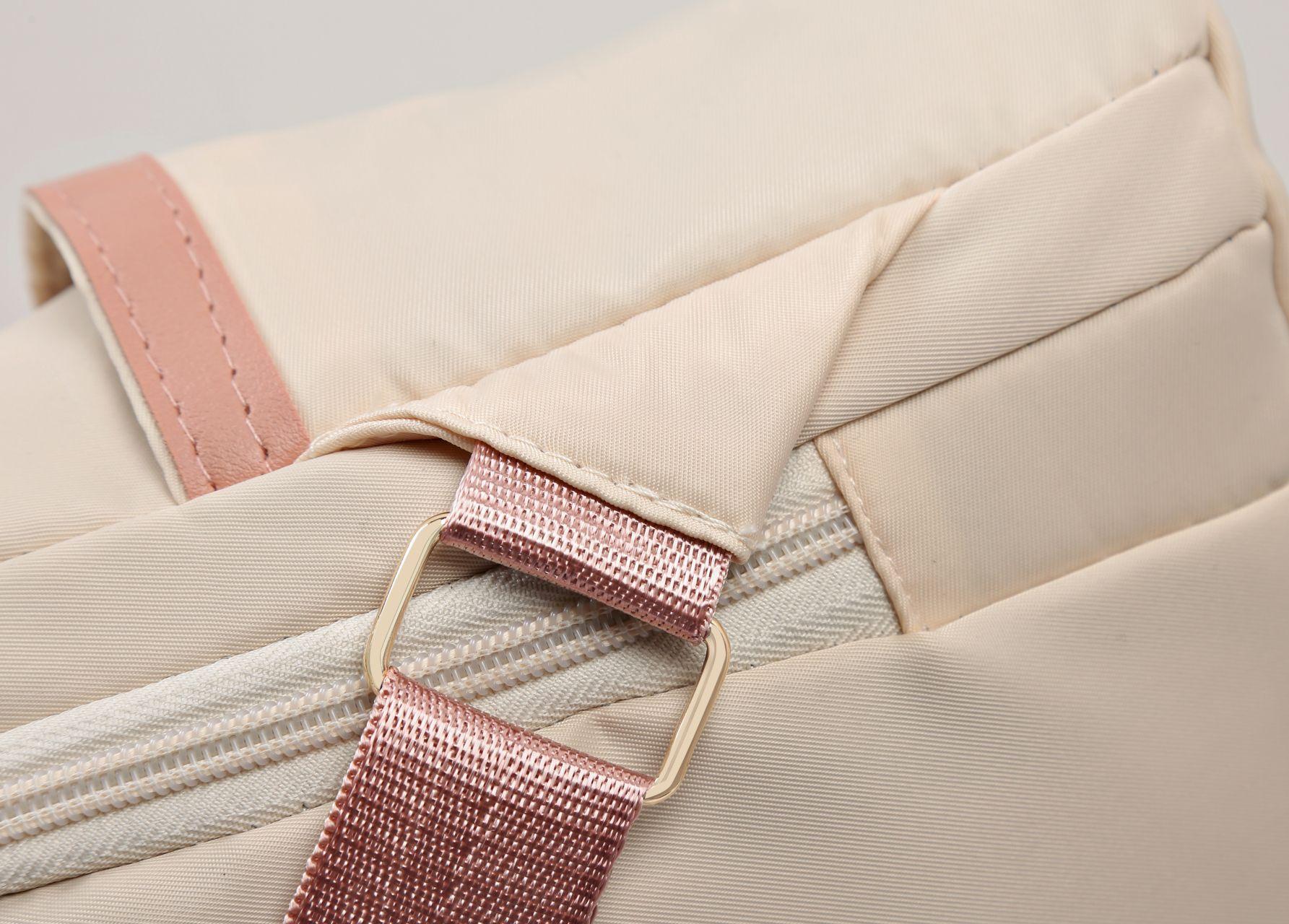 2026 New Korean Style Fashionable Versatile Anti-Theft Student Backpack for Women, Travel Canvas Backpack