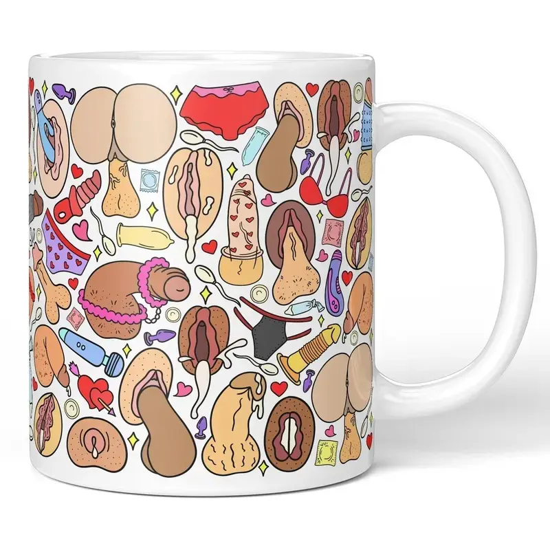 Sex Coffee Mug, Adult Humor Gift For Himher, Naughty Morning Cup, Graphic Tees, Funny Coffee Mug Gift