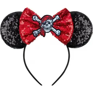 Pirate Hat Pirate Accessories Women Pirate Costume Women Adult Headband Kids Halloween Party Favors Girls Cosplay
