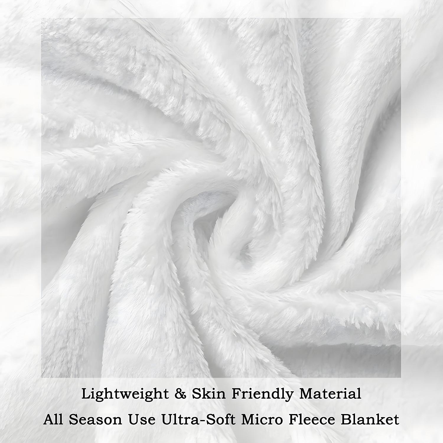 Santa Muerte Flannel Blanket, Day of the Dead Print, UltraSoft, Lightweight, AntiPilling, AntiWrinkle, Perfect for Gothic Decor, Halloween Season, Spiritual Practices, Home Decor, and Thoughtful Gift Giving.-280GSM