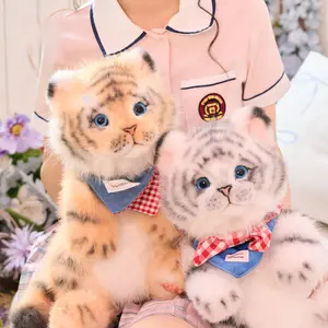 Simulated Little Tiger Backpack, Plush Toy Doll, Gift
