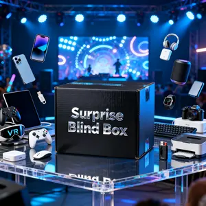 Limited Stock! Final 2 Units! Small Digital Mystery Box – Random Earbuds Packed Inside! Exciting Unboxing, Great Workmanship, Grab Yours Now!