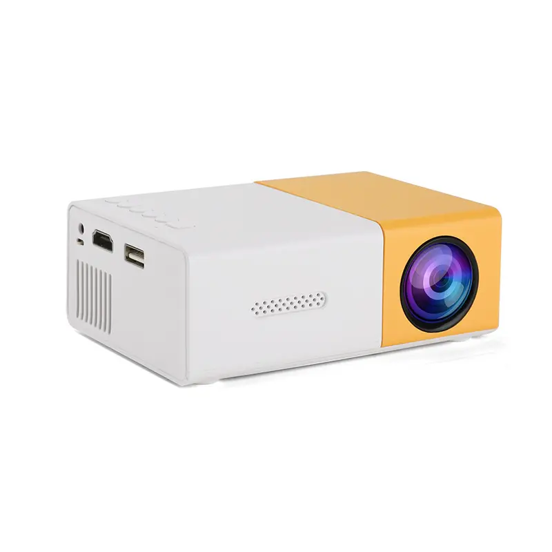 Projection Factory Mini Portable Projector yg300 Little Yellow Machine HD Home Recommended Projector