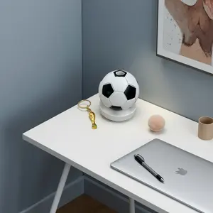 Resin Football Home Decor Ornament, Creative Desktop Wine Cabinet Decoration, Includes Small Trophy Keychain, Placed at Entrance for Unique Mood