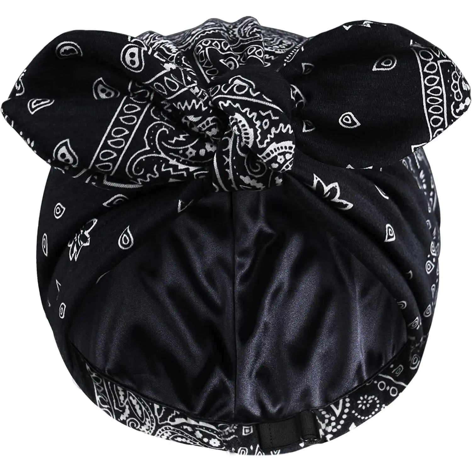 Satin Lined Beanies for Women Chemo Headwear Silky Lined Cotton Sleeping Cap