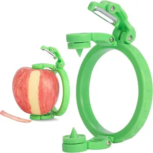 Handheld Apple Peeler Apple Pear Manual Rotating Apple Pear Peeler Zester Kitchen Gadget Apple Peeling Hand Rotation Fruit Spiralizer Peeler Machine Gift Ideas