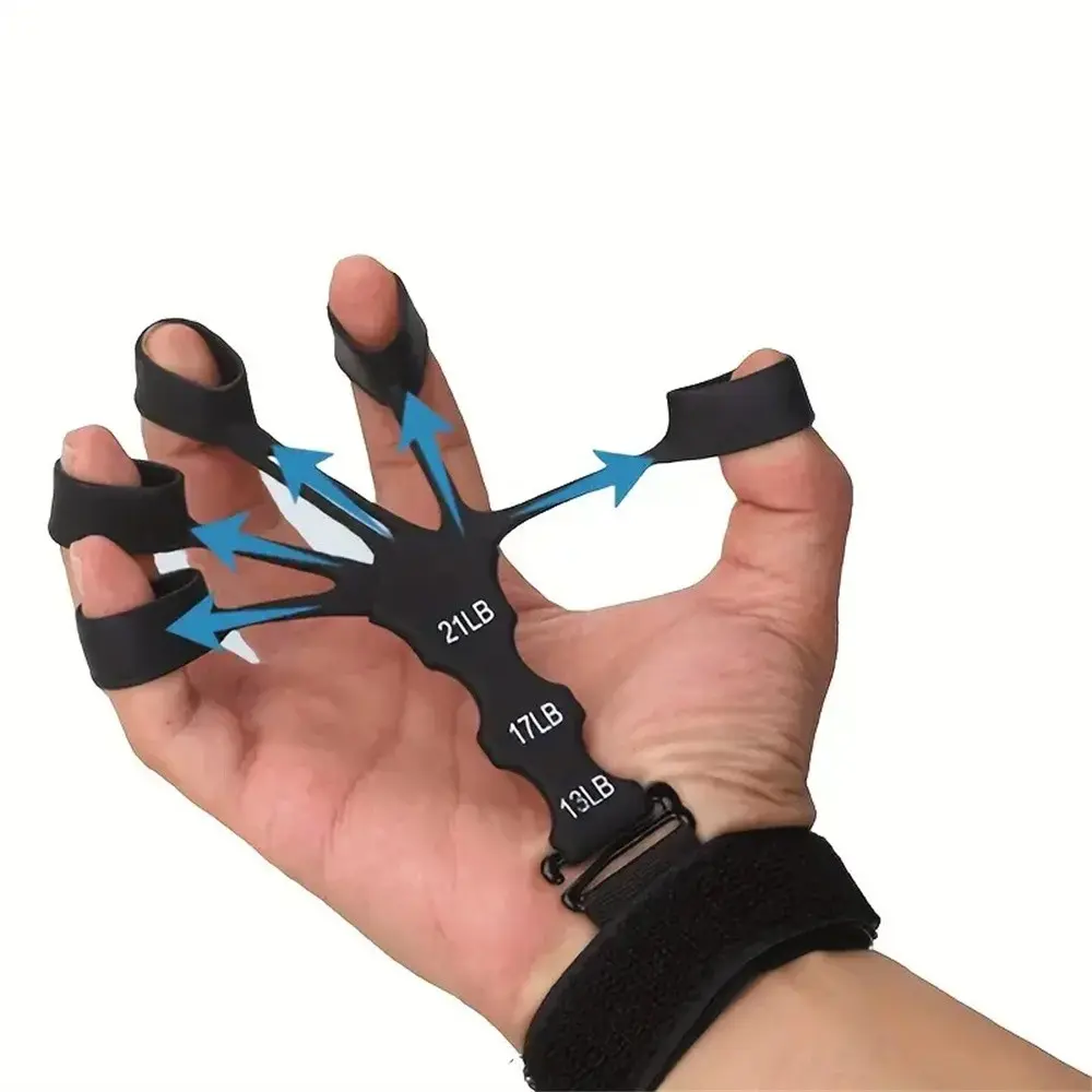 Finger Strength Trainer, 1 Count Hand Grip Strength Trainer, Workout Hand Gripper, Hand Strengthener for Strength Training, Fitness Equipment for Home Gym