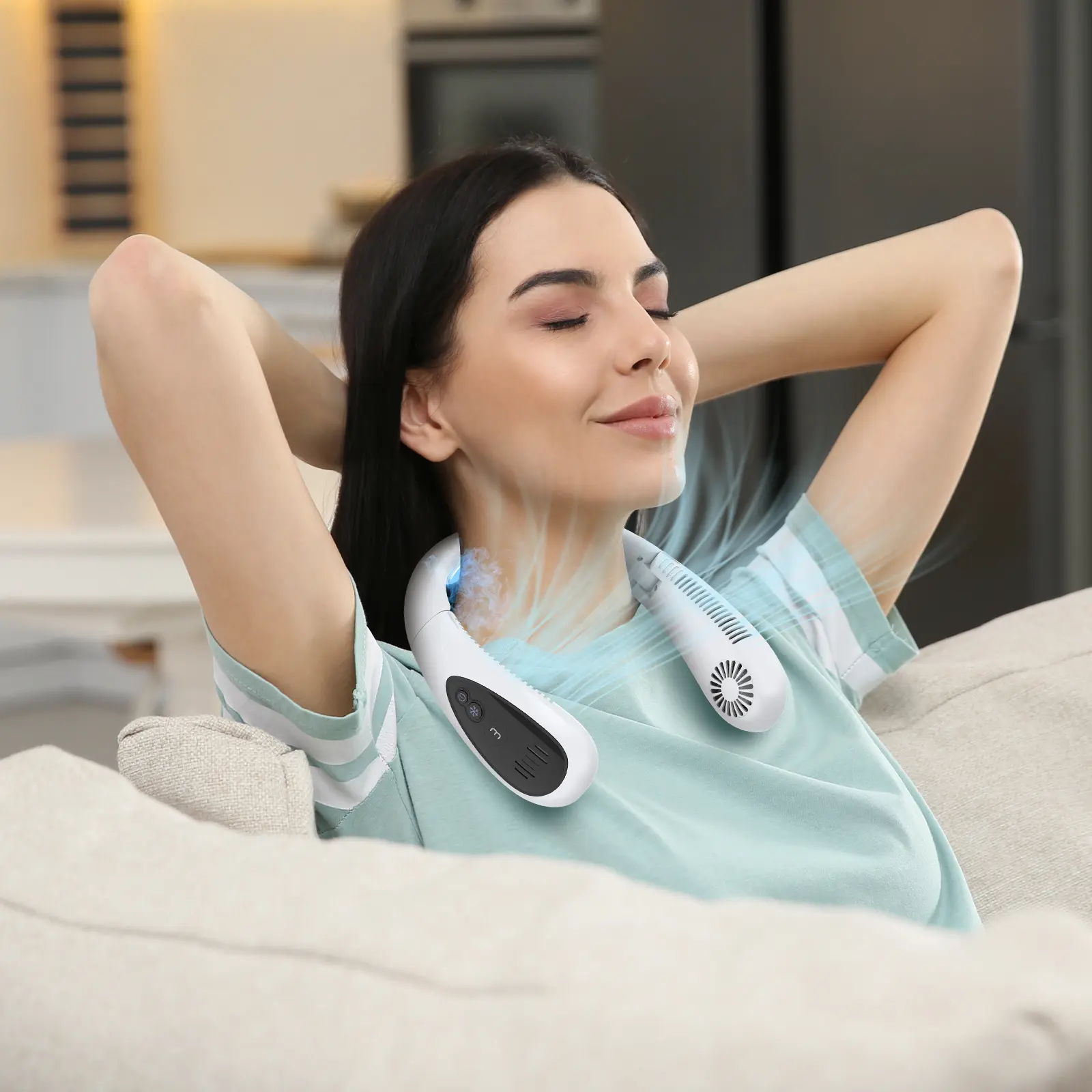 Portable Folding Cooling USB Fan for Household Use,neck fan