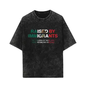 Raised By Immigrants T-Shirt |   Immigrant Family Pride Apparel"
