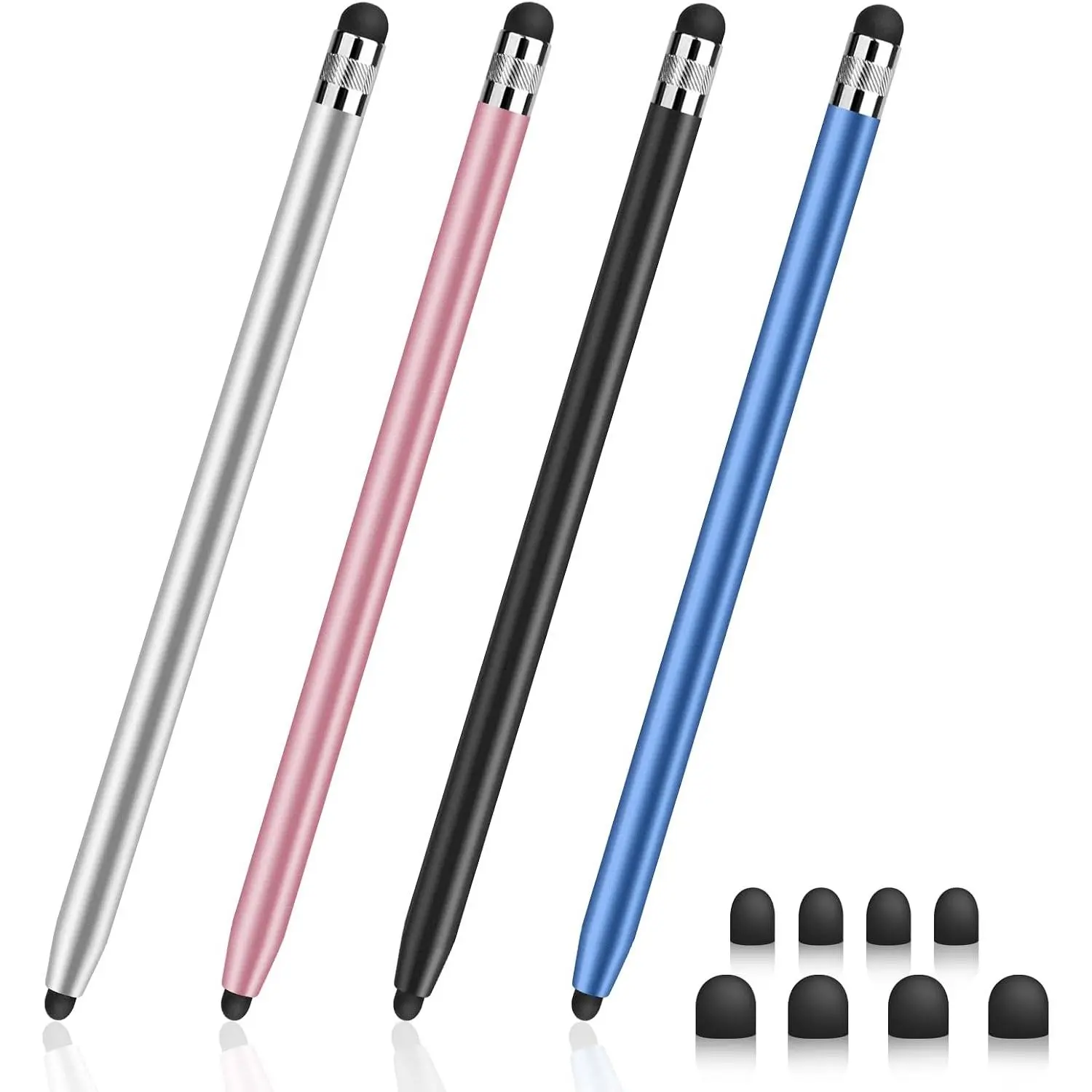 Stylus Pen for Touchscreen,  4 count Stylus Pens for iPad, High Sensitivity & Precision iPad Stylus, Suitable for /iPad Pro/Android Tablets, Stylus Pen Compatible with   Screens