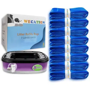8 Pack Cat Litter Refills - 16 Ft Compatible with Your Litter Refill Cartridge