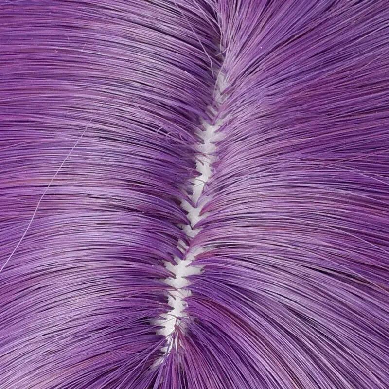 Anime Wig Cosplay Kamishiro Rize Cosplay Wig 70cm Purple Women Anime Wigs Heat Resistant Synthetic Wigs