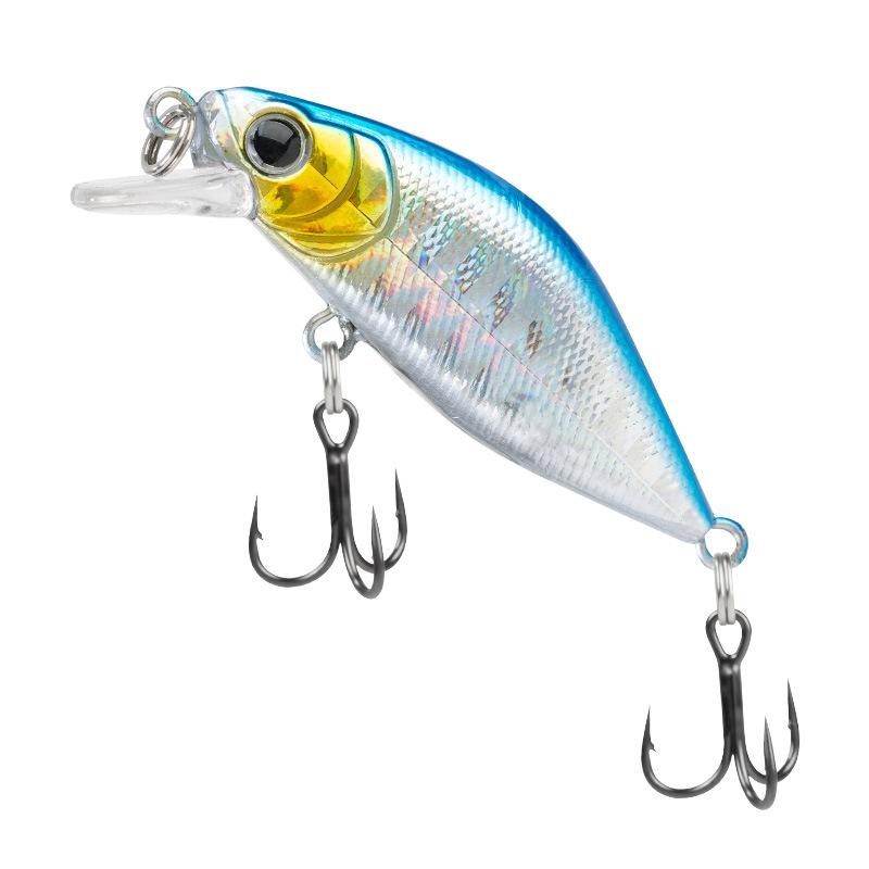 Luya bait 5 pieces(one set) submerged bait, freshwater red eye mouth bionic hard bait