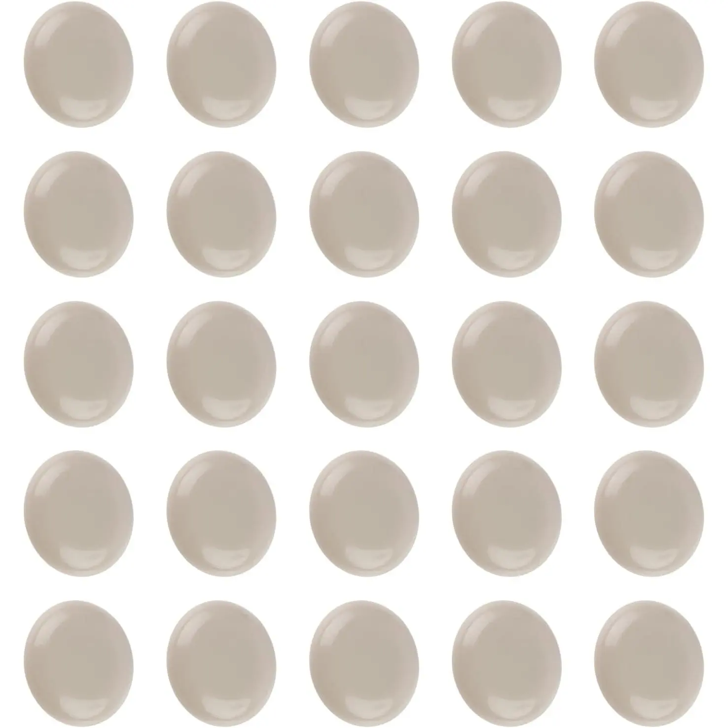 1 Inch Self-Stick Furniture Sliders,  24 count Furniture Sliders for Carpet, Chair Sliders for Carpet - Easily Glide Any Items & Protect The Floor!