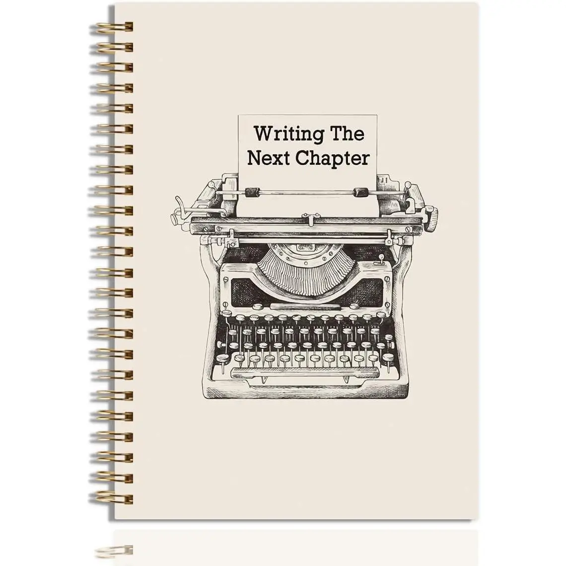 Writers Journal Notebook Writer Gifts for Women Men | Authors Gifts,Writing The Next Chapter Hardcover 160 Pages Spiral Notebooks