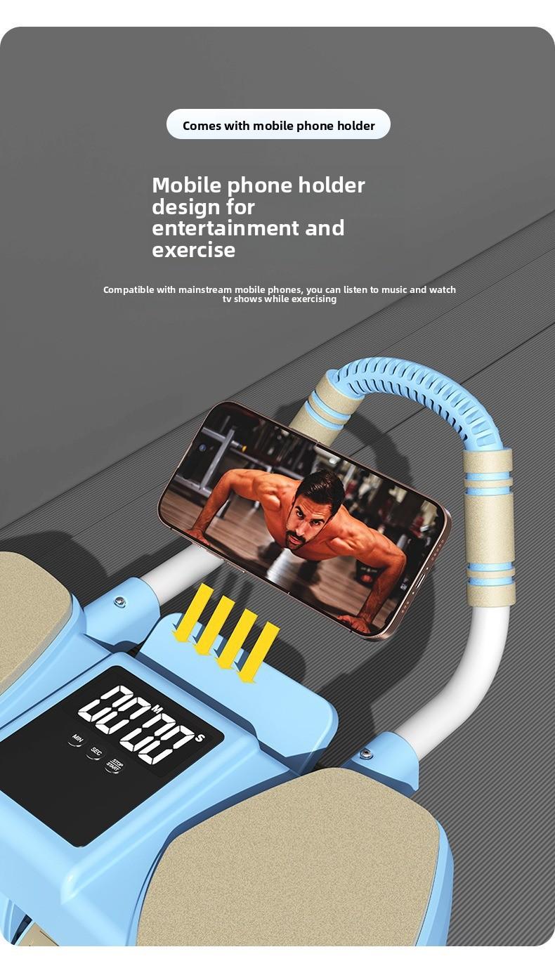 2026 four-wheel abdominal wheel automatic rebound abdominal device, thin belly curling device, abdominal muscle fitness equipment