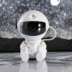 Astronaut Starlight Projector Night Light with Rotation Nebula Effect | LED Mini Projector for Bedroom & Gaming Room Decor