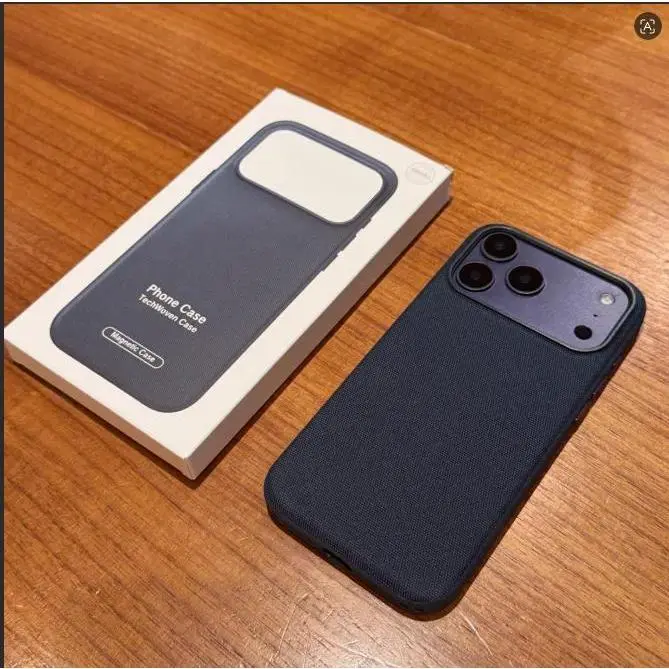 Luxury Tech Woven Magnetic Case for Iphone 17 Air 16 15 Plus 14 13 12 11 Pro Max TechWoven for Magsafe Wireless Charging Cover