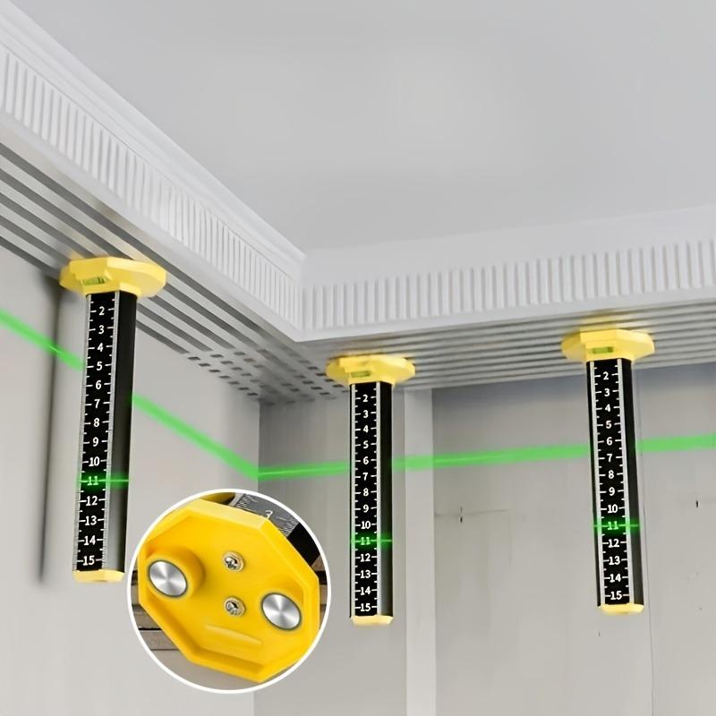 Heavy-Duty Leveling Tool with Laser Line, Ideal for Tile Installation Ceiling Floor Wall Professional Contractor DIY Projects