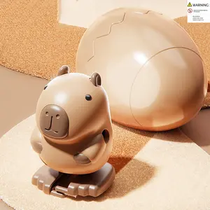 Hatching Surprise Egg Toy, Wind-Up Egg Hatches Walking Capybara, Fun Animal Hatch Toy, Easter, Christmas Gift, Kids' Educational Playset